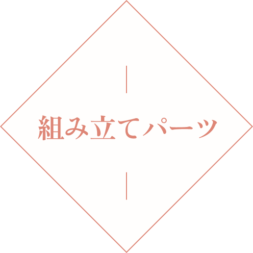 組み立てパーツ